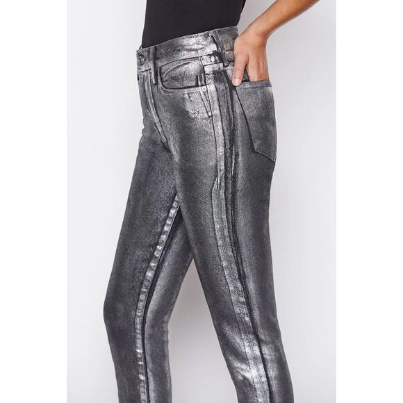 Retail $268 NWT Frame Le High Skinny Crop, women's jeans size 27 - Picture 4 of 9